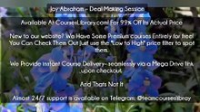 (Courseslibrary.com)Jay Abraham – Deal Making Session Download