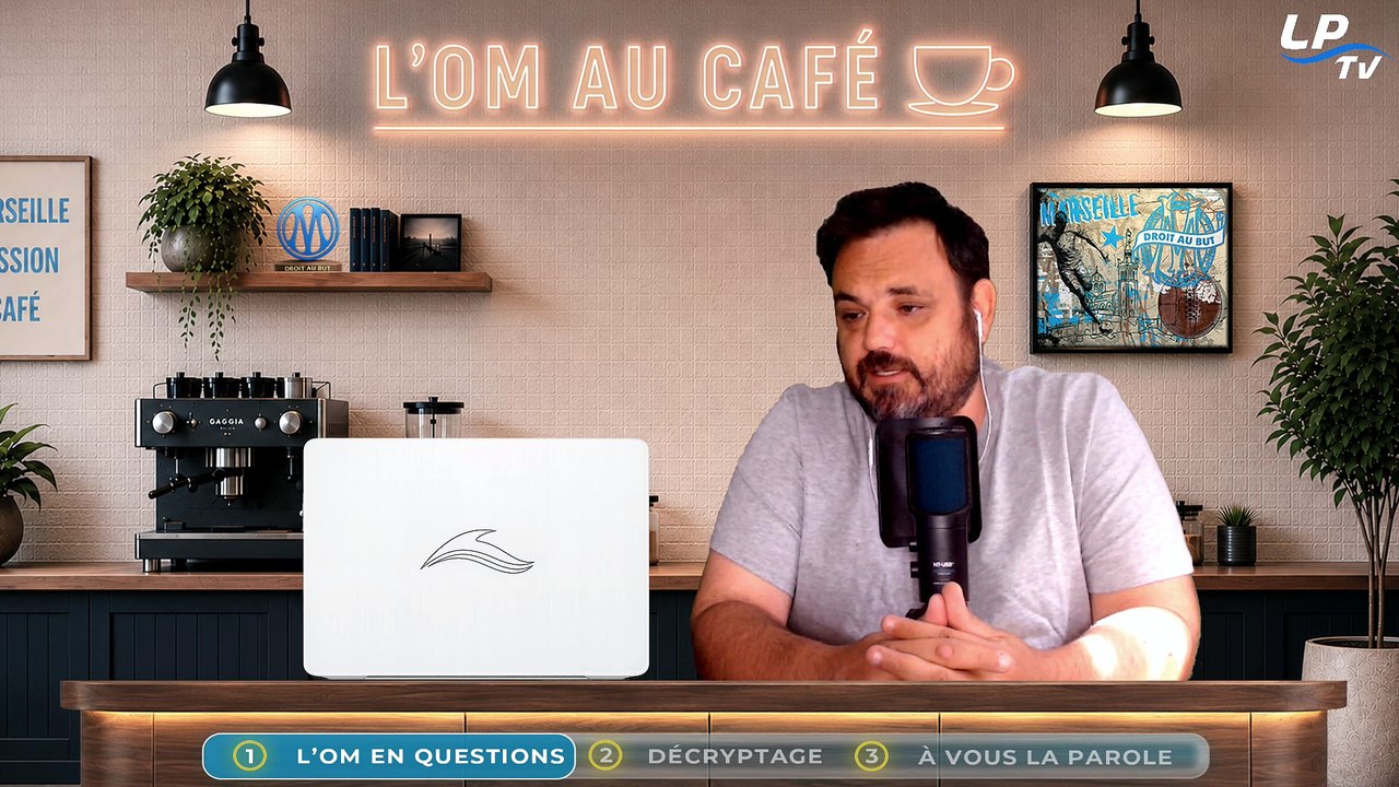 Replay de l'OM au Café avec Romain Haering !