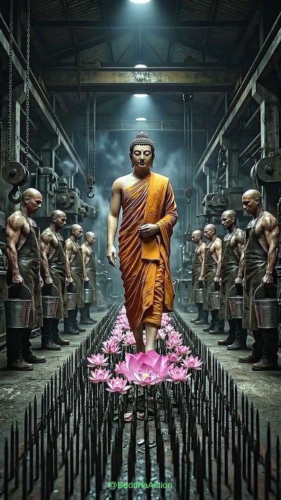 The prisoners wanted to punish Buddha.