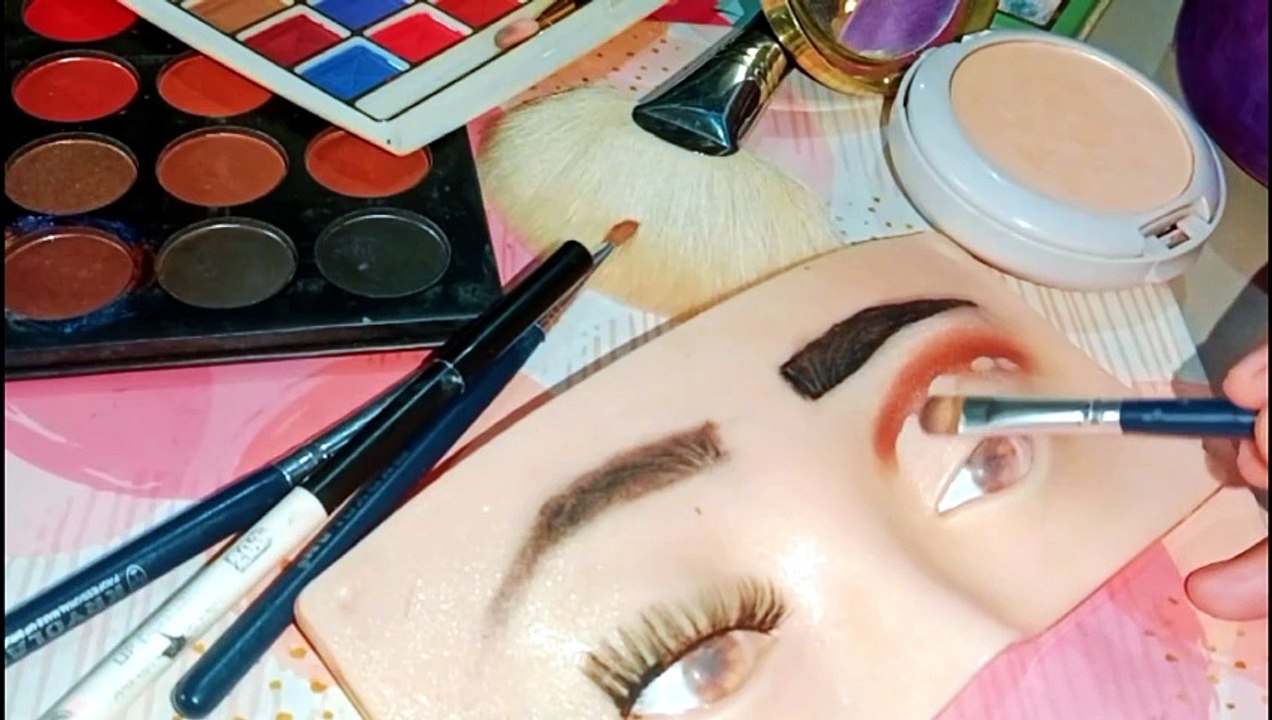Sunset Eye Makeup