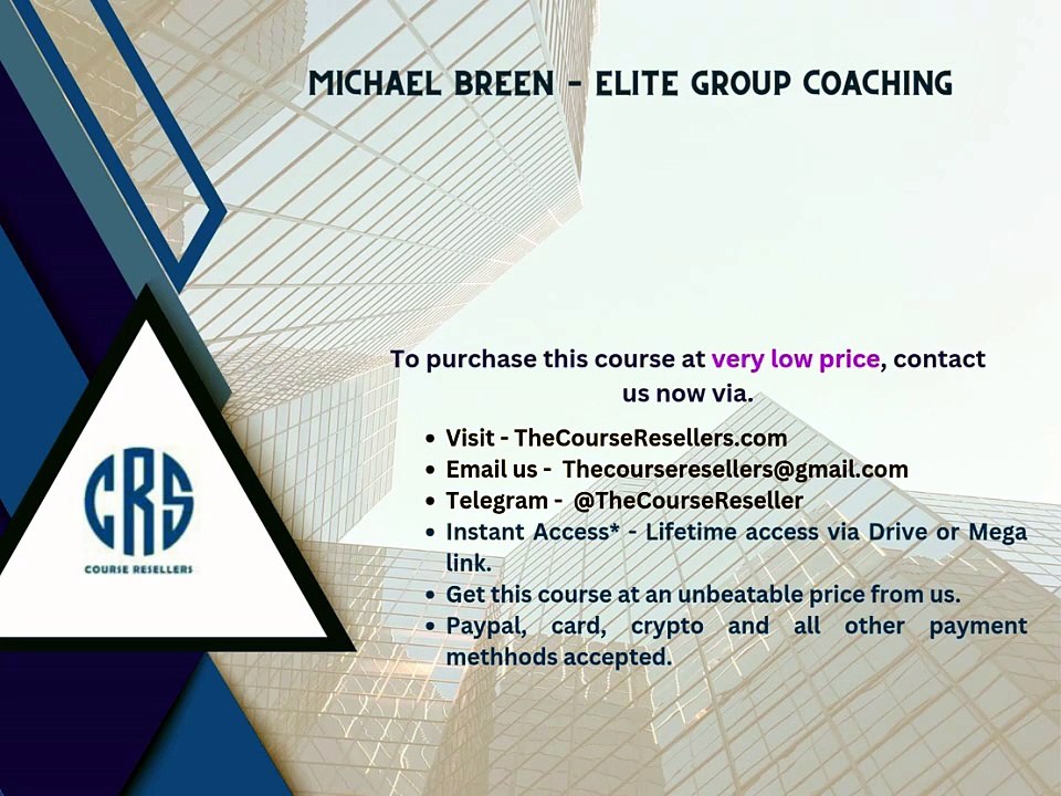 Thecourseresellers.com - Michael Breen – Elite...