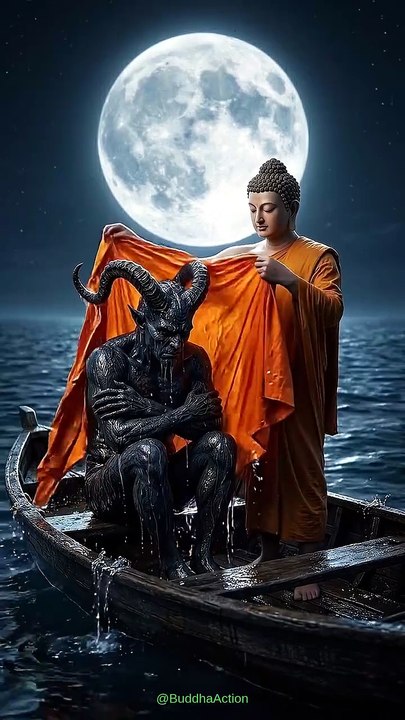 He rescued the devil from the ocean.