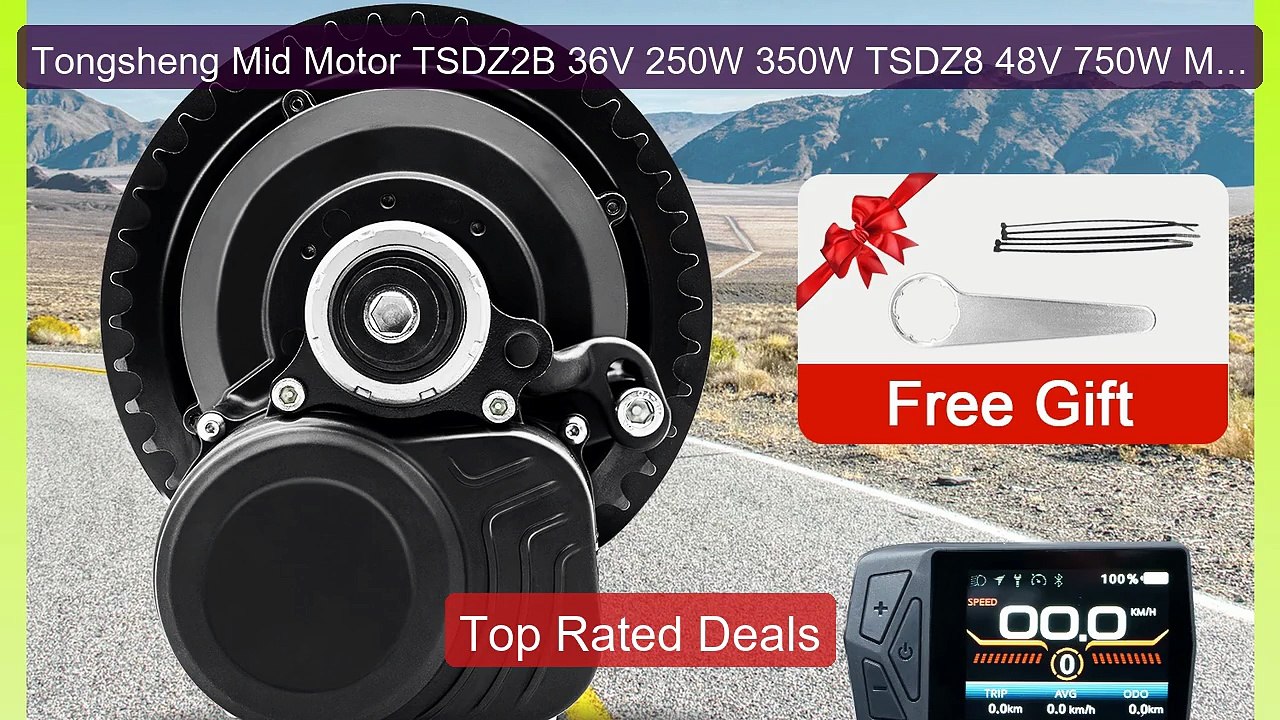 Tongsheng Mid Motor TSDZ2B 36V 250W 350W TSDZ8...