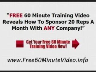 How To Sponsor 20+ Reps A Month In ANY Company!!