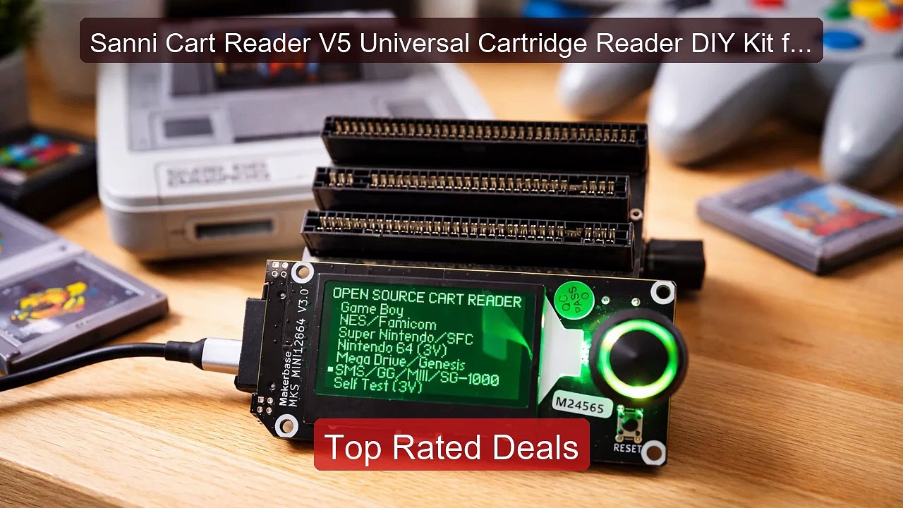 Sanni Cart Reader V5 Universal Cartridge Reader...