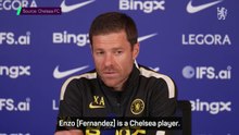 Alonso shares his stance on Enzo Fernandez's Chelsea future
