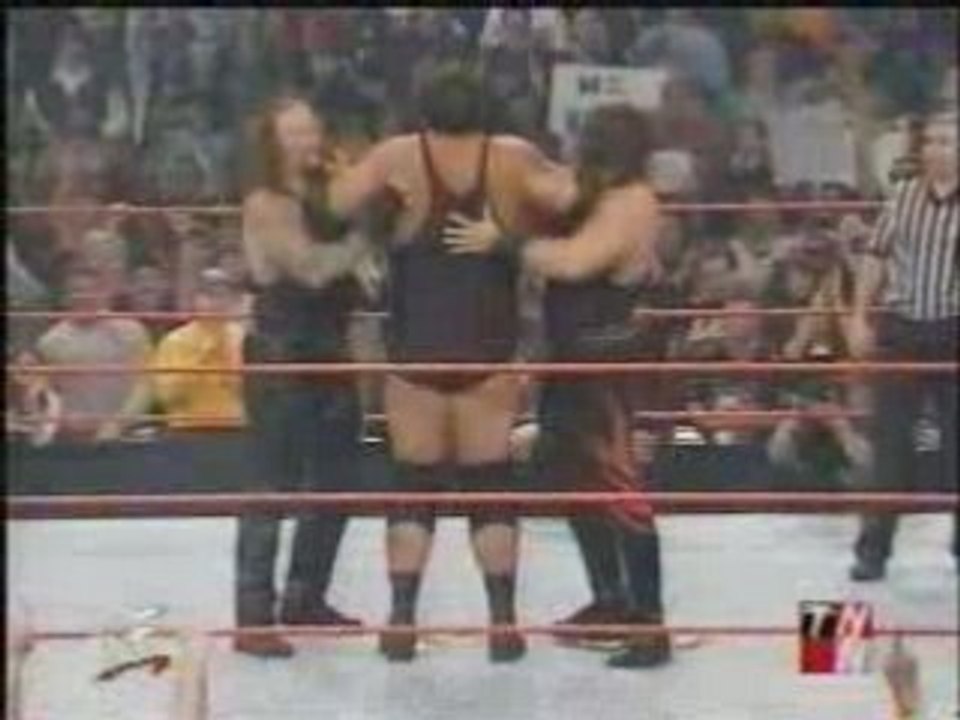 Wwe - kane & undertaker chokeslam big show