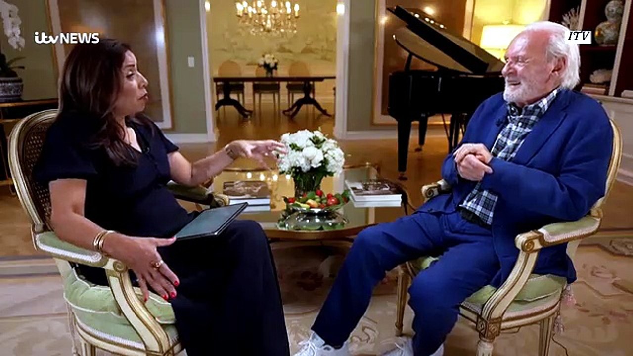 Anthony Hopkins uses Google Maps to revisit his...
