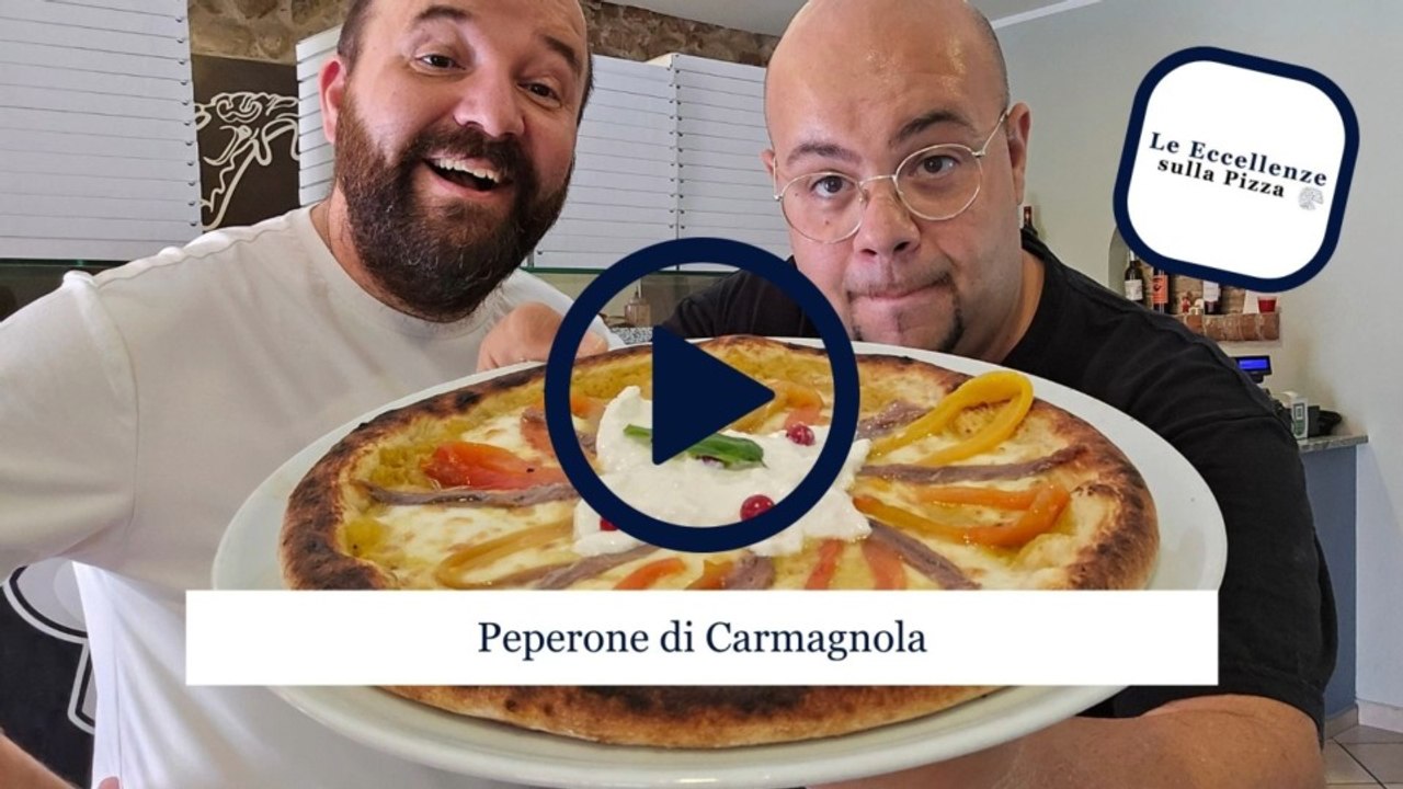 il PEPERONE di CARMAGNOLA sulla PIZZA 🍕