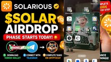 Solarious $SOLAR Airdrop Is LIVE! ☀️ Complete Step-by-Step Guide | Verdex Wallet + Telegram + CryptoCat