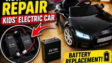 Kids Electric Car Won't Turn On? Fix it in minutes! DIY