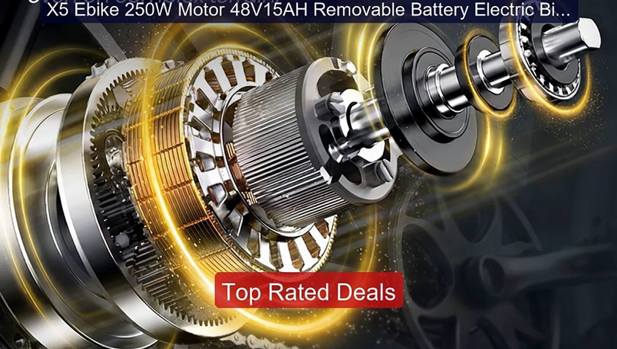 X5 Ebike 250W Motor 48V15AH Removable Battery Electric Bicycle Dual... -- Top Rated 2026 | Buy Now!