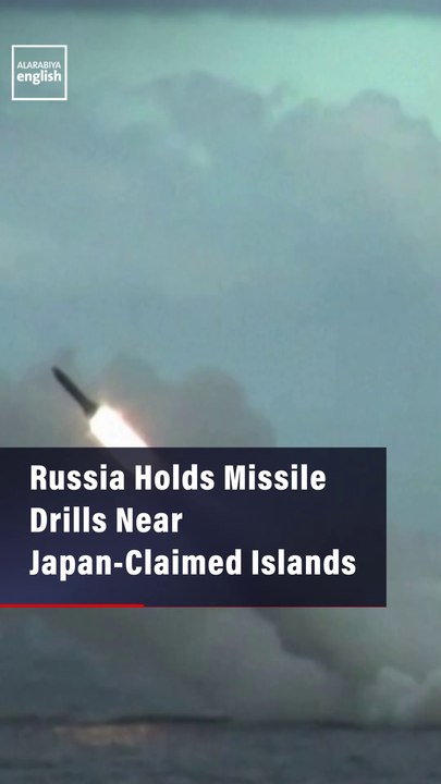 Russia Holds Missile Drills Near Japan-Claimed...