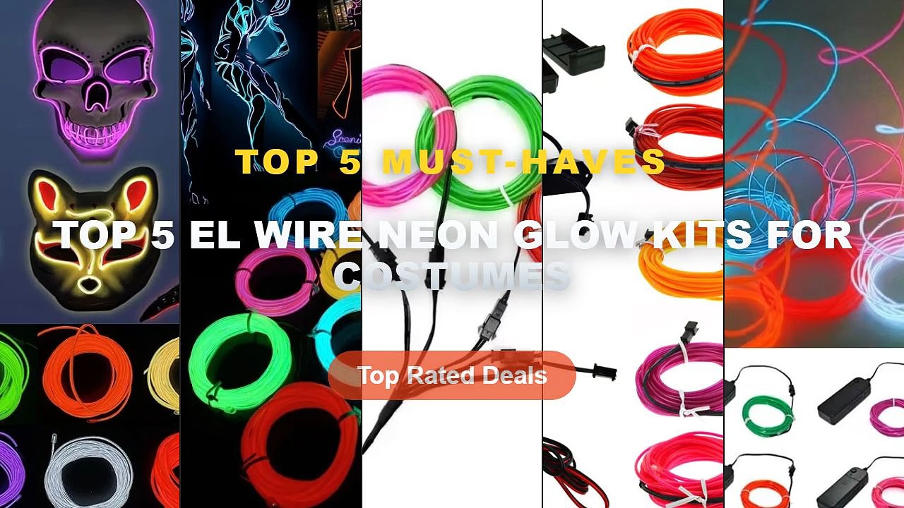 Cheap & Best Top 5 EL Wire Neon Glow Kits For C...