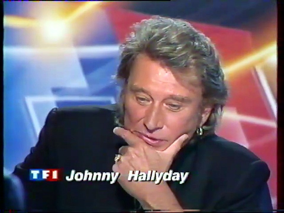 1995 - Johnny Hallyday : interview pour la sortie de l’album Lorada dans le Journal de 20H de TF1 (19 Juin)
