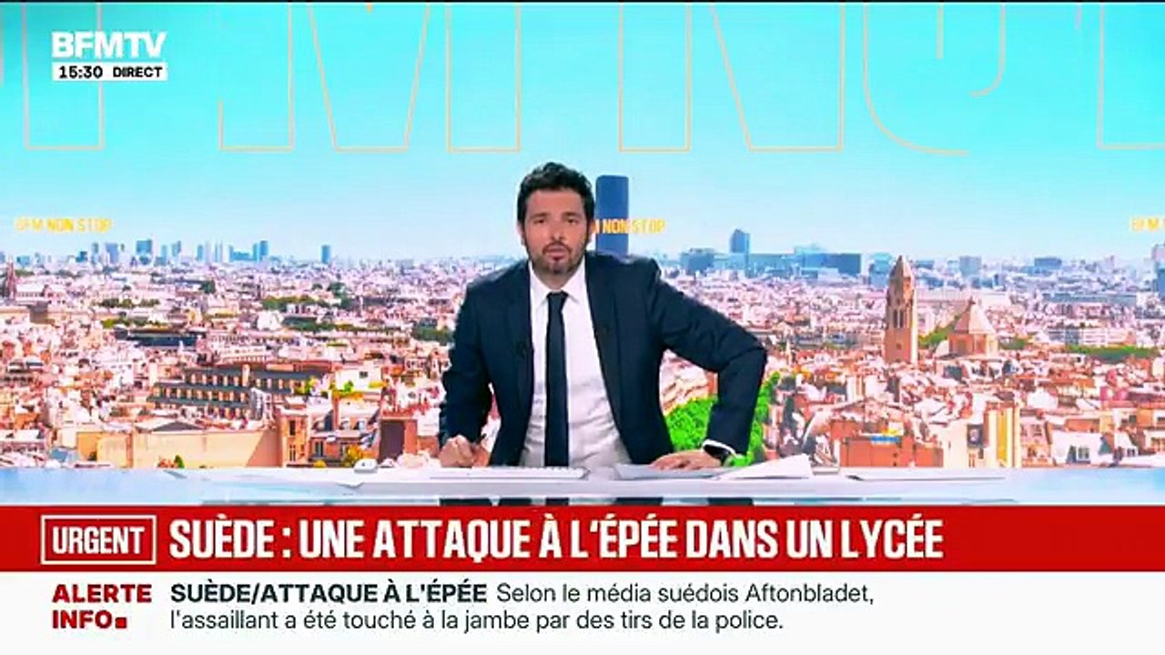 Suède: Plusieurs personnes ont été blessées à coups d'épée dans un lycée, annoncent les autorités - Un suspect a été interpellé par la police