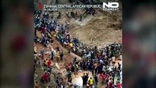 New videos show deadly landslide burying gold miners in Central African Republic