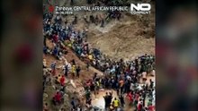 Nuovi video mostrano la frana mortale che travolge minatori d'oro nella Repubblica Centrafricana