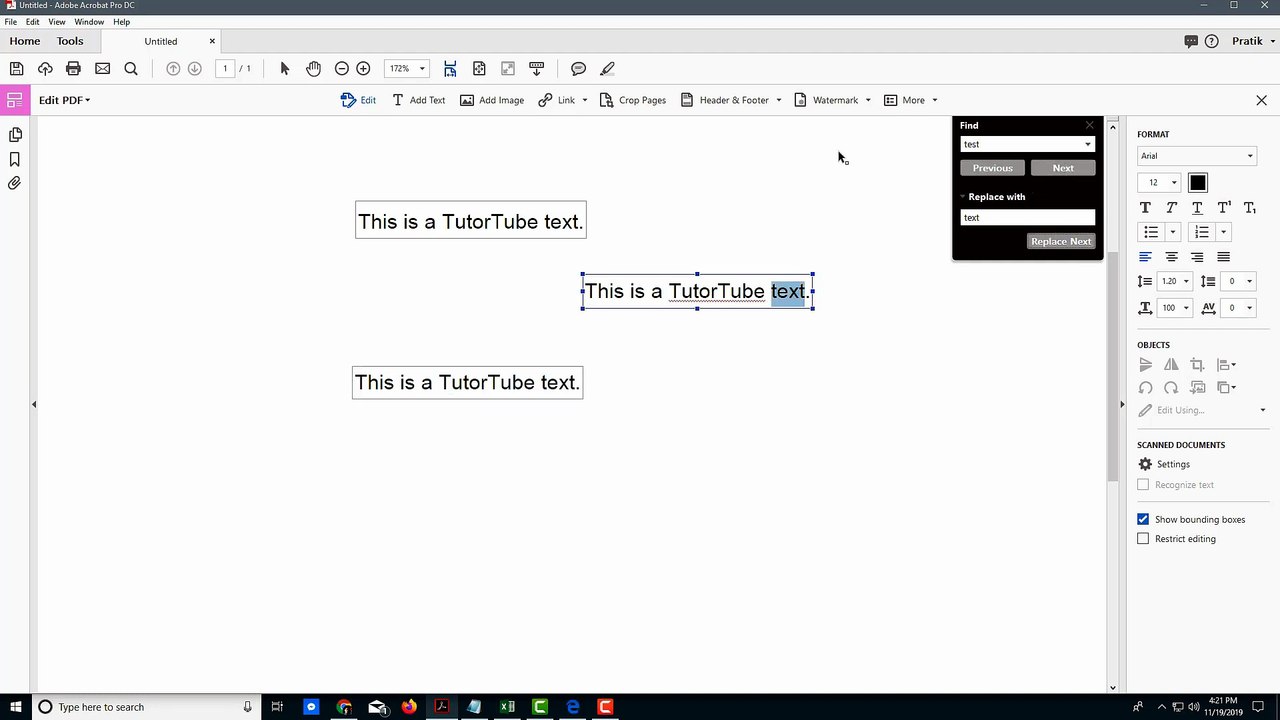 Adobe Acrobat Pro Tutorial - Lesson 4 - Search Tool