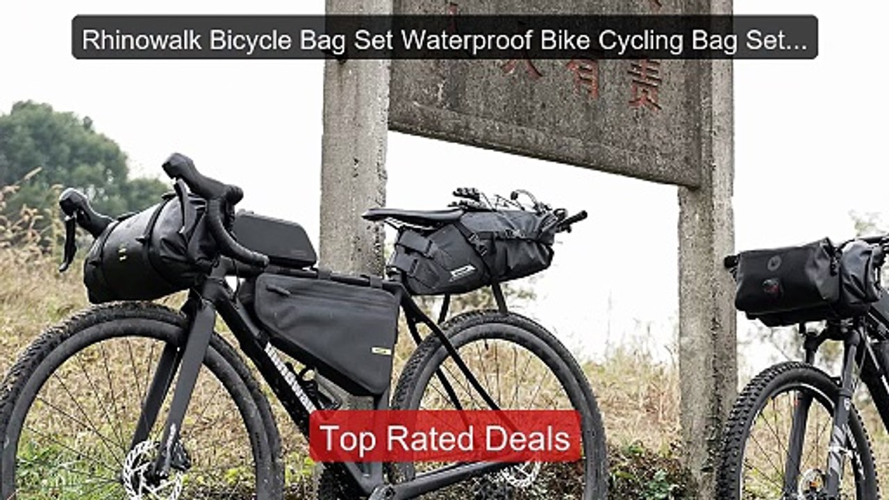 Rhinowalk Bicycle Bag Set Waterproof Bike Cycli...