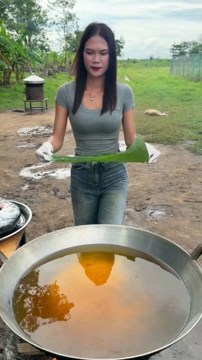 Cooking big batch fried fish yummy recipe