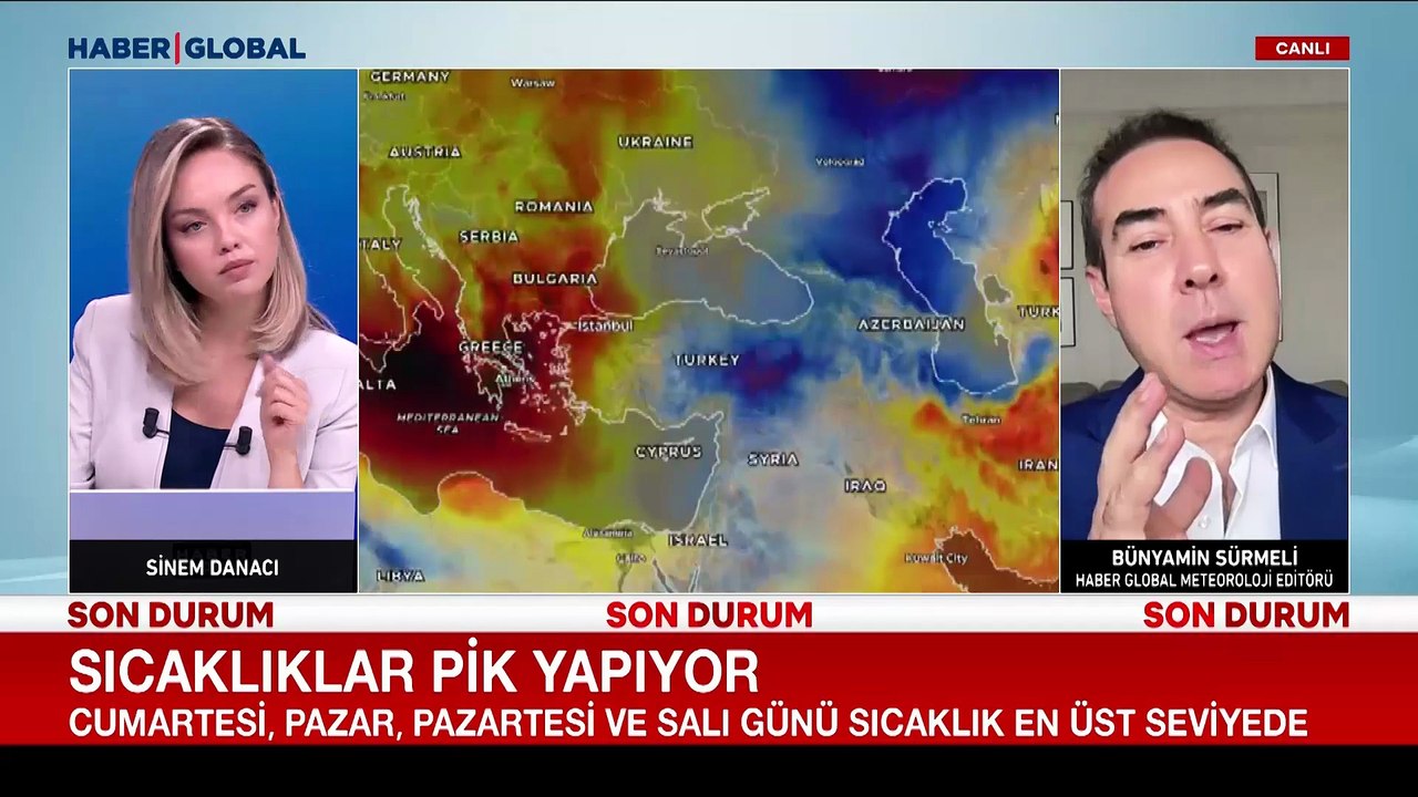 Aşırı sıcaklar ne kadar sürecek? Bünyamin Sürme...
