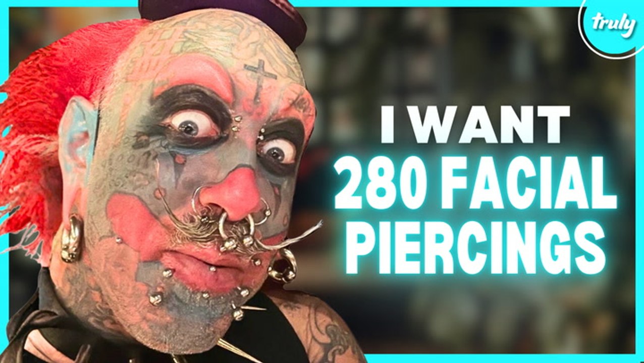 I Permanently Tattooed My Face To Look Like A C...