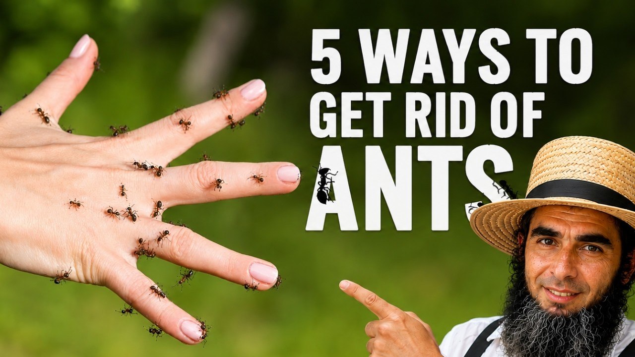 5 GENIUS Ways to Get Rid of Ants!