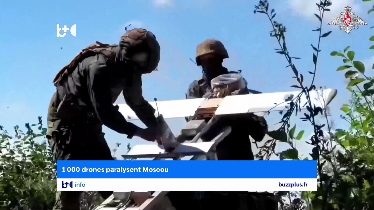 Paralyse Moscou avec 1 000 drones : le plan ukr...