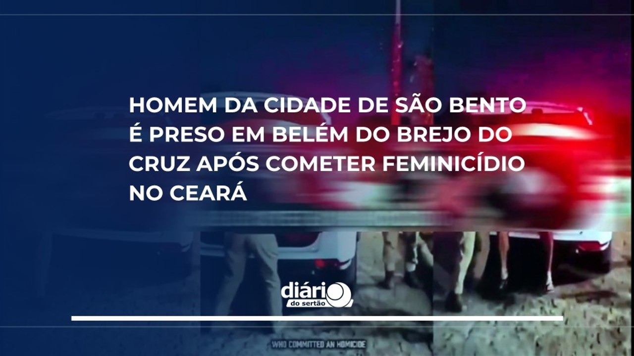 Homem da cidade de São Bento é preso em Belém d...