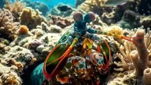 This Tiny Shrimp Hits Like a Bullet! 💥🦐 | Mantis Shrimp
