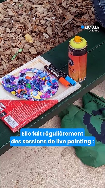 A Toulouse, Aestcart peint les passants dans la...
