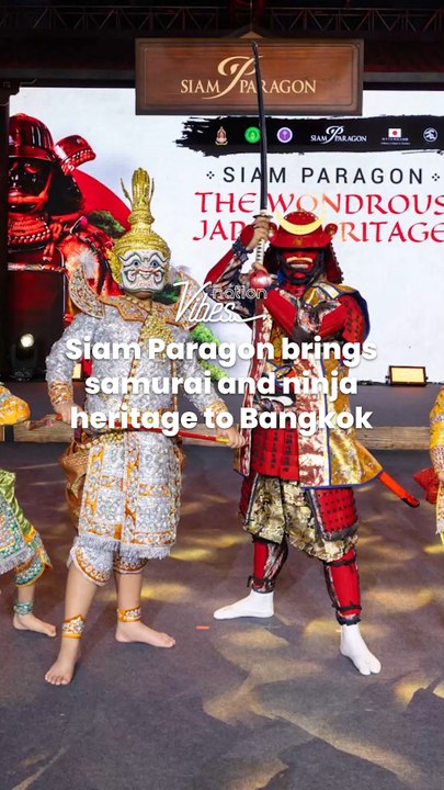 Siam Paragon brings samurai and ninja heritage to Bangkok