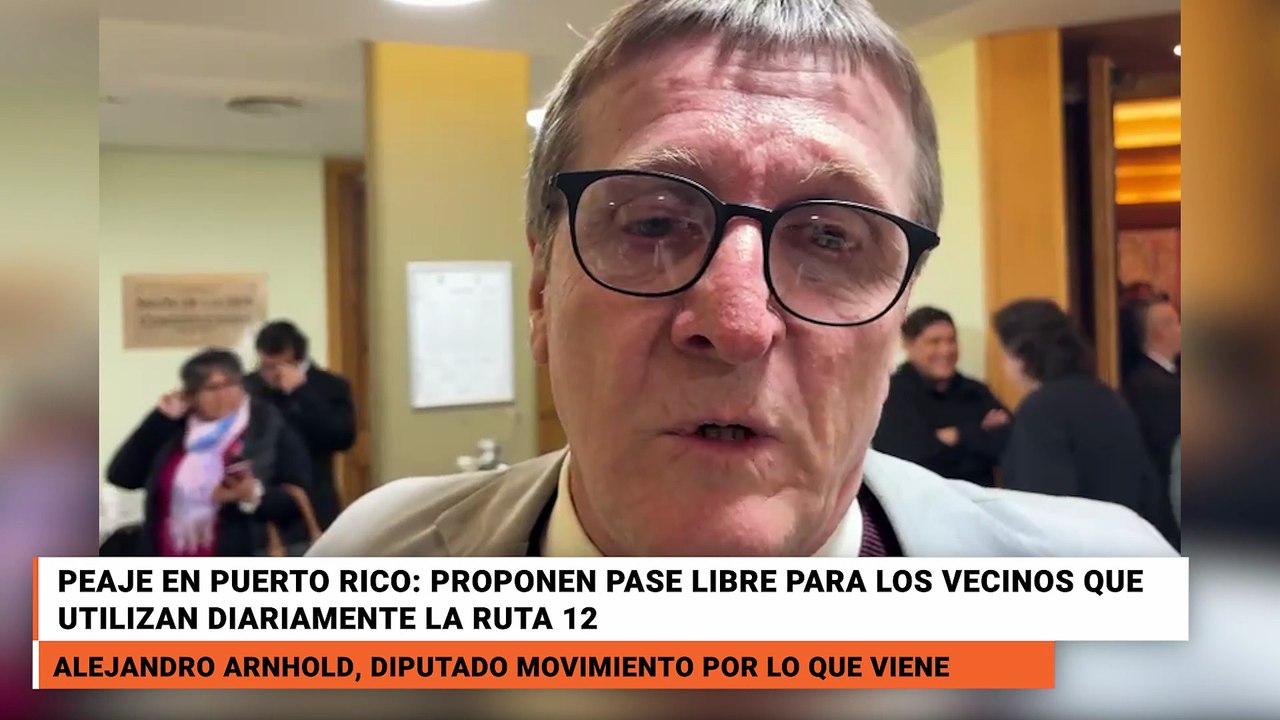 Peaje en Puerto Rico proponen pase libre para l...