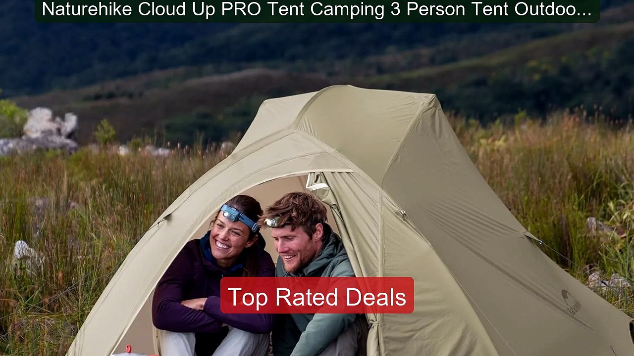 Naturehike Cloud Up PRO Tent Camping 3 Person Tent Outdoor Tra... -- Hot Deal 2026 | Limited Offer!