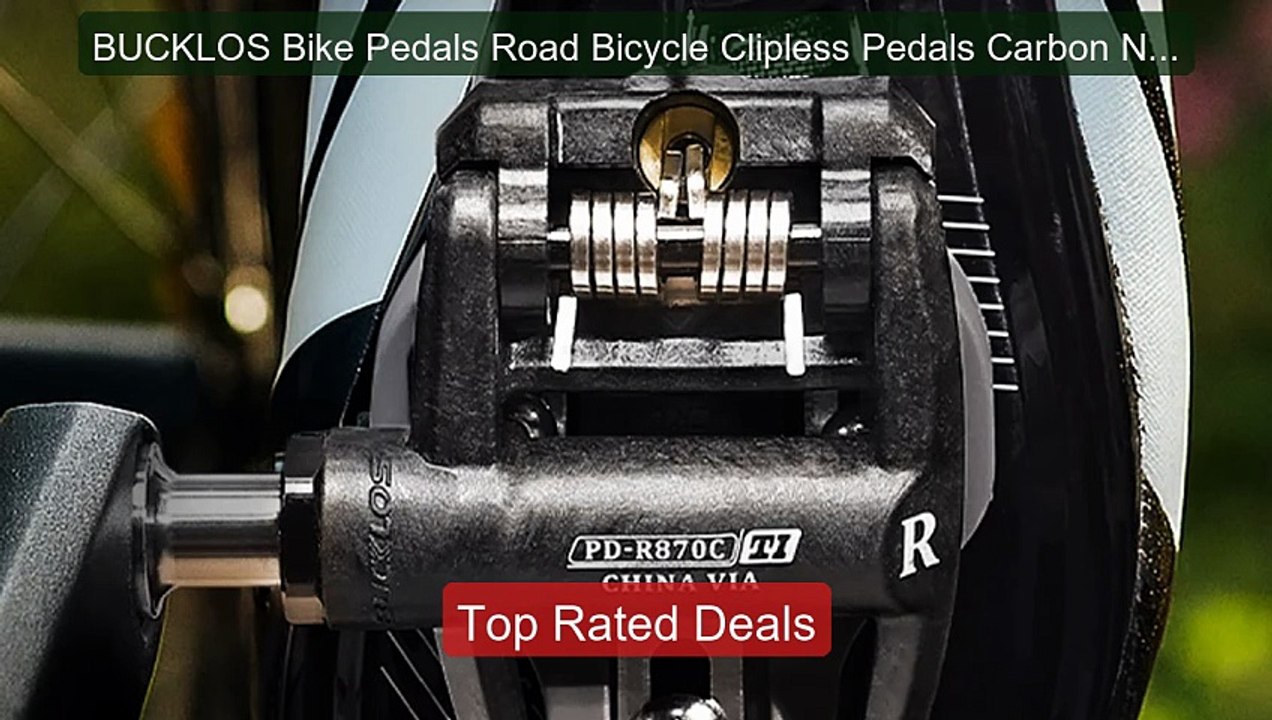 BUCKLOS Bike Pedals Road Bicycle Clipless Pedals Carbon Nyl... -- Top Pick 2026 | Unbeatable Price!