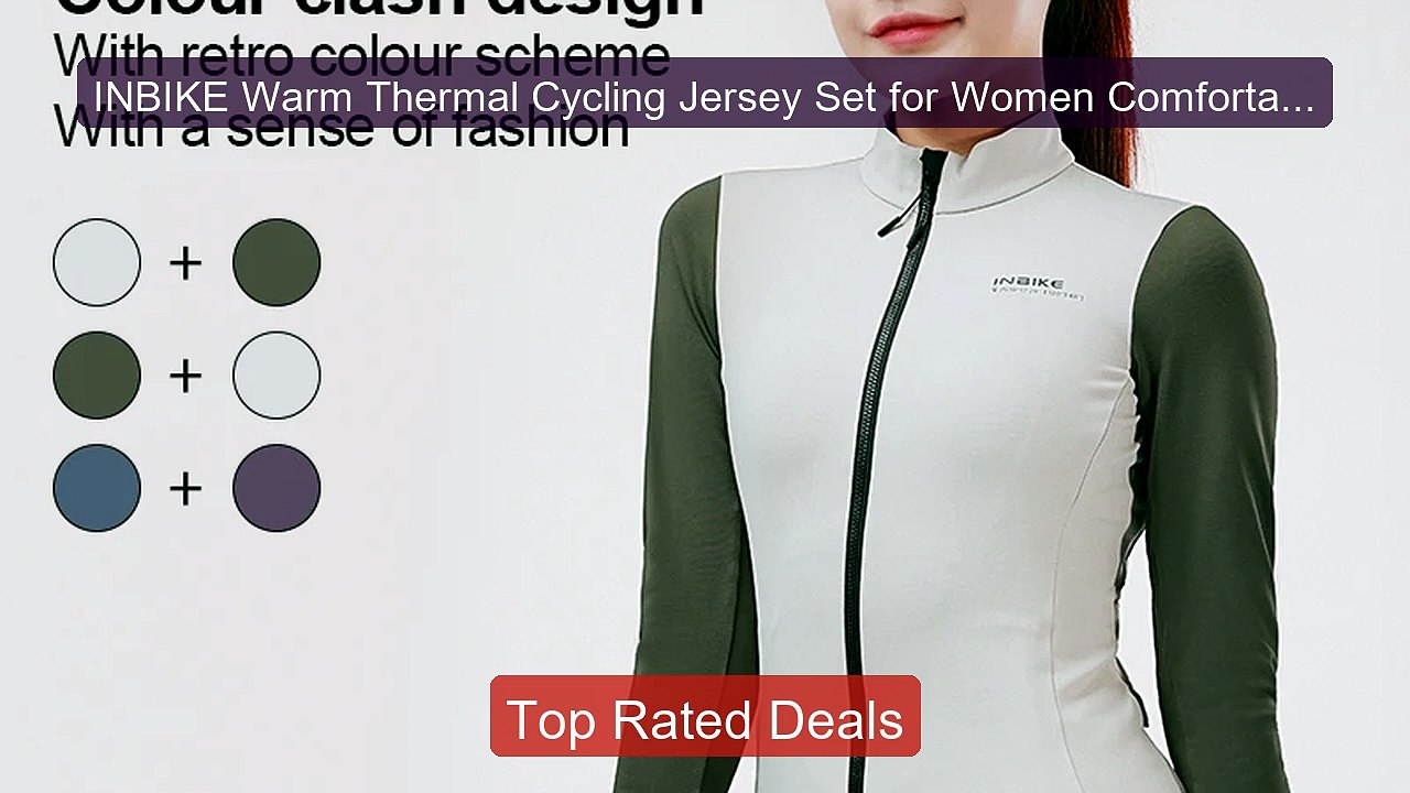 INBIKE Warm Thermal Cycling Jersey Set for Women Comfortable F... -- Hot Deal 2026 | Limited Offer!