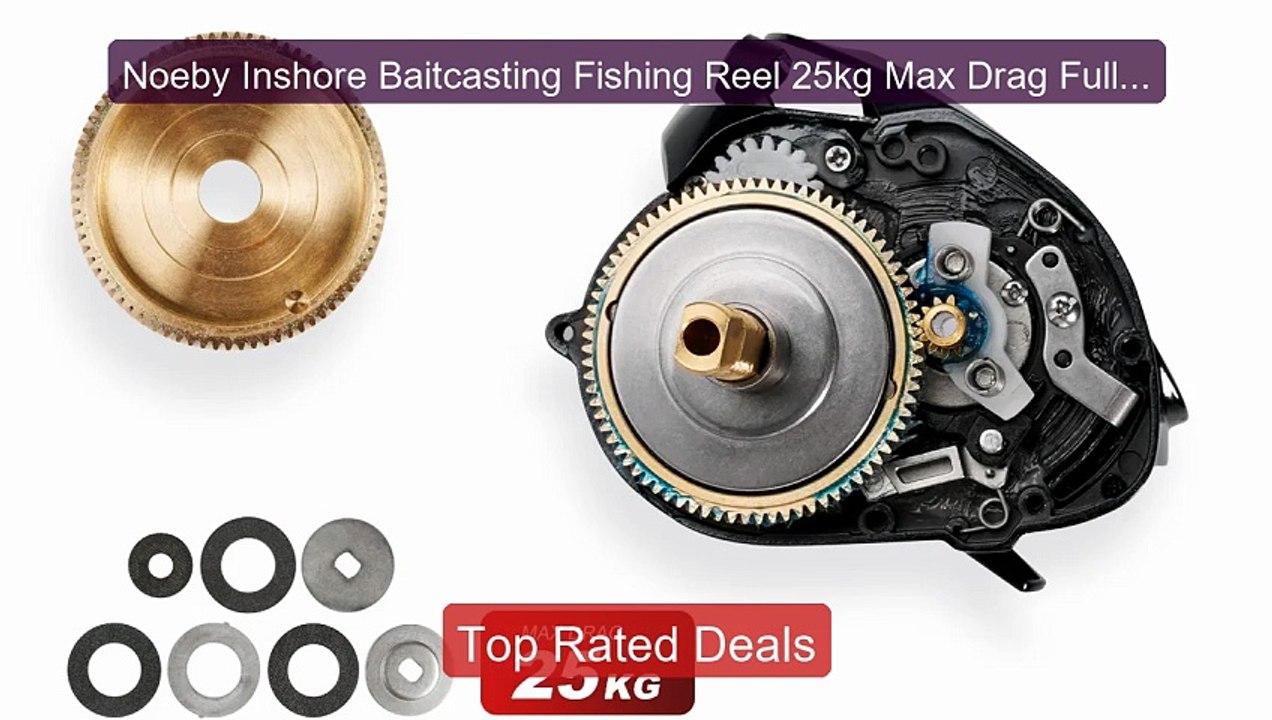 Noeby Inshore Baitcasting Fishing Reel 25kg Max Drag Full Metal Bo... -- Best Deal 2026 | Shop Now!