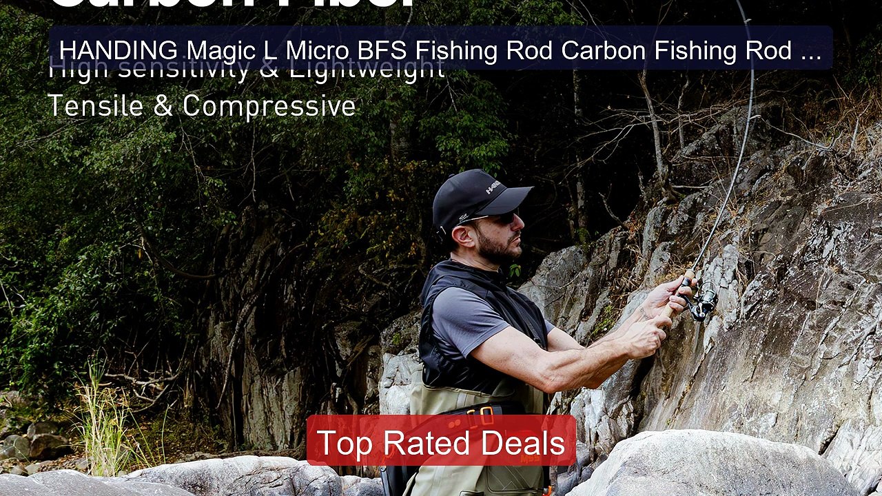 HANDING Magic L Micro BFS Fishing Rod Carbon Fishing Rod Lure ... -- Hot Deal 2026 | Limited Offer!