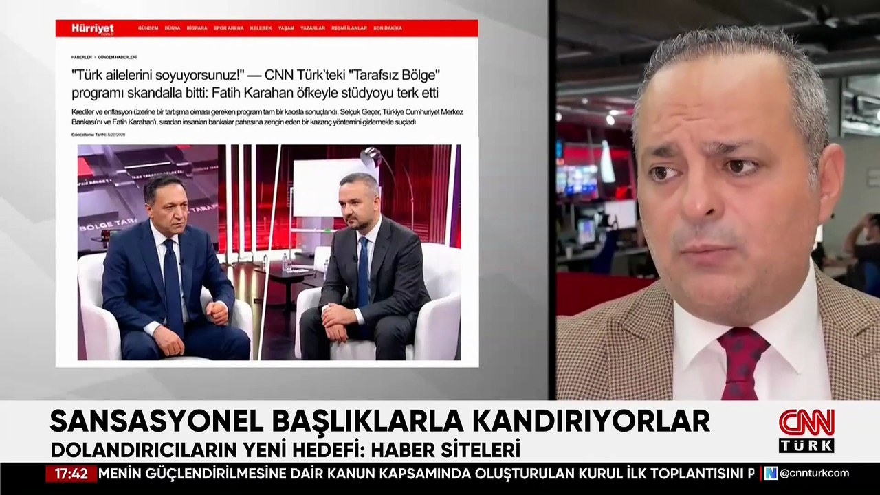 Dolandırıcıların yeni yöntemi: Haber sitelerind...