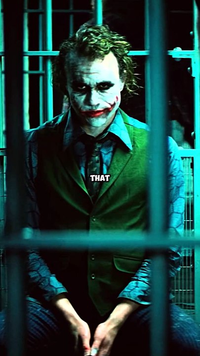 Did you know that in The Dark Knight?