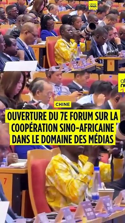 Ouverture du 7ème forum sur la coopération sino...