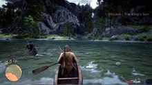 Arthur & Eagle Flies Boat Escape RDR2 The King’s Son
