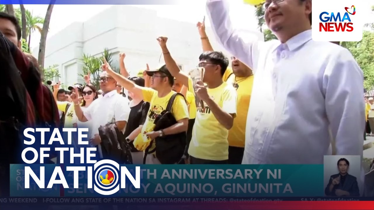 43rd death anniversary ni Sen. Ninoy Aquino, gi...