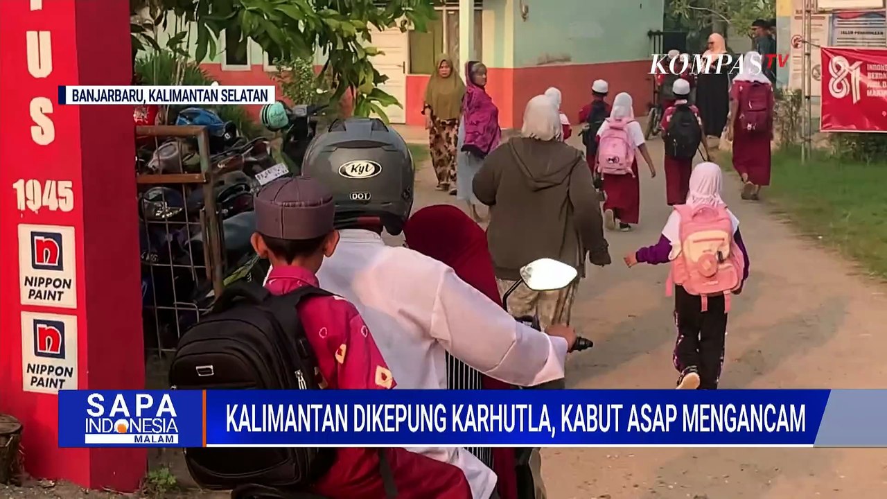 Darurat! Kalimantan Dikepung Karhutla dan Kabut...