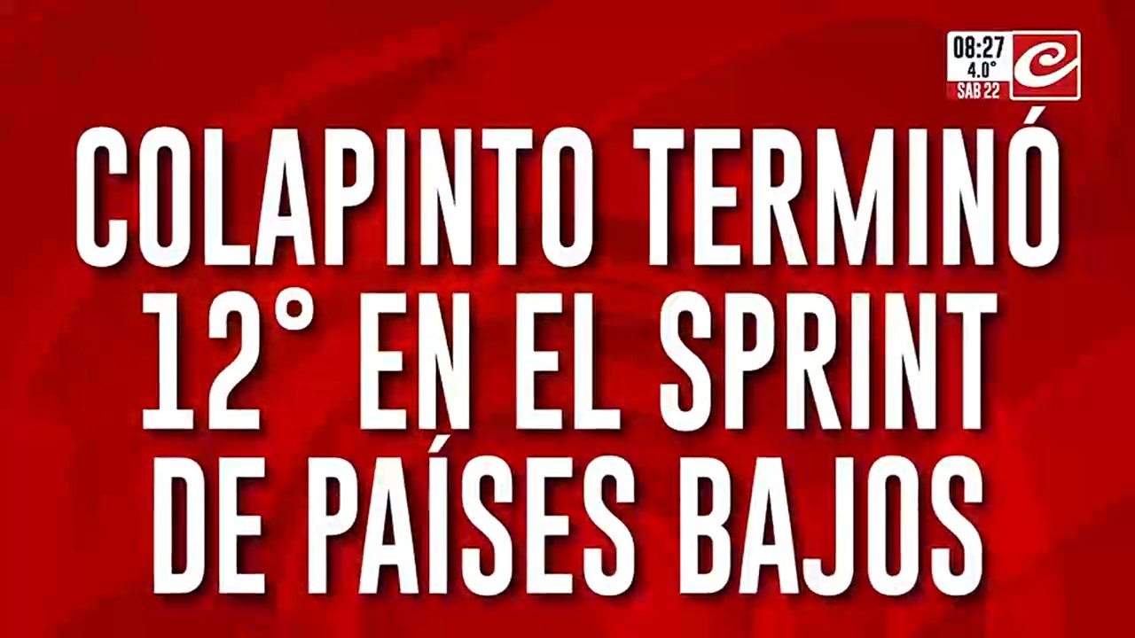 Franco Colapinto terminó 12° en la Sprint del G...