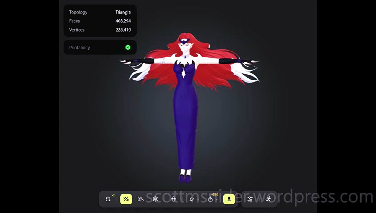 Queen Beryl: AI Model Video #2 (08-21-2026)