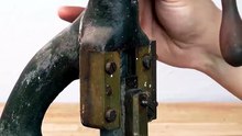 🔥 This Rusty Eyelet Press Was Covered in Years of Grime… The Restoration Is Incredible! 😱
