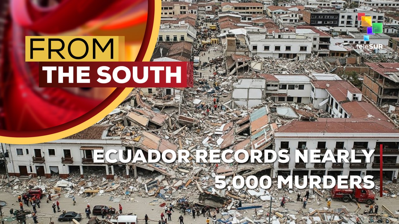 Ecuador | Country records nearly 5,000 murders...