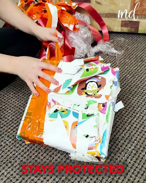 Opening a mysterious package found inside sofa!